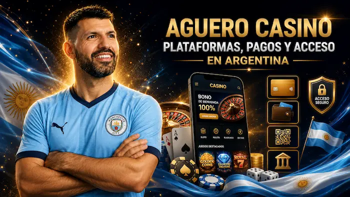 Aguero casino en Argentina con plataformas, pagos y acceso para jugadores argentinos